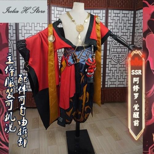 Irelia H Store Game Onmyoji Cosplay Costume SSR Asura Cosplay Costume