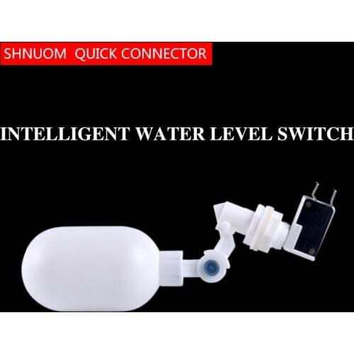 Mechanical inlet Replenish Water Dispenser Float Ball Valve Aquarium Fish Tank RO Water Level Controller With Microswitch