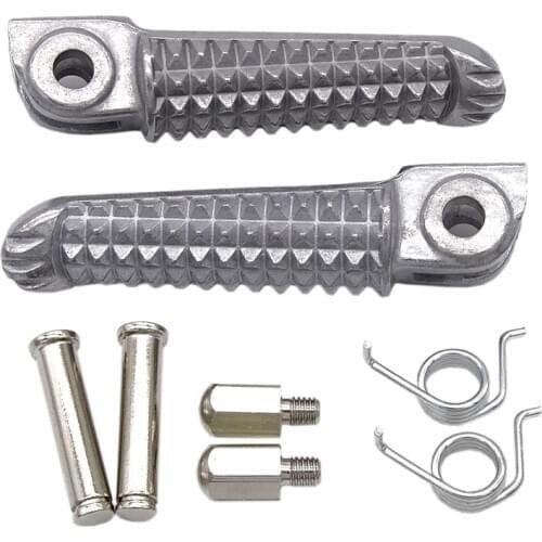 Motorcycle Front Footrests Foot Pegs Anti-Slip Foot Rest Moto Accessories For Yamaha YZF R6 1999-2017 R6S 2003-2008 YZF R1 98-14