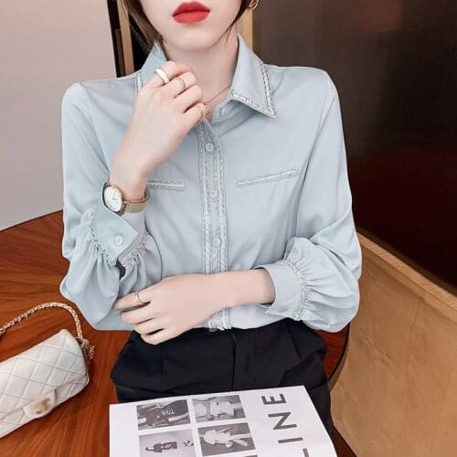 Женские шифоновые рубашки NODELAY China At AliExpress