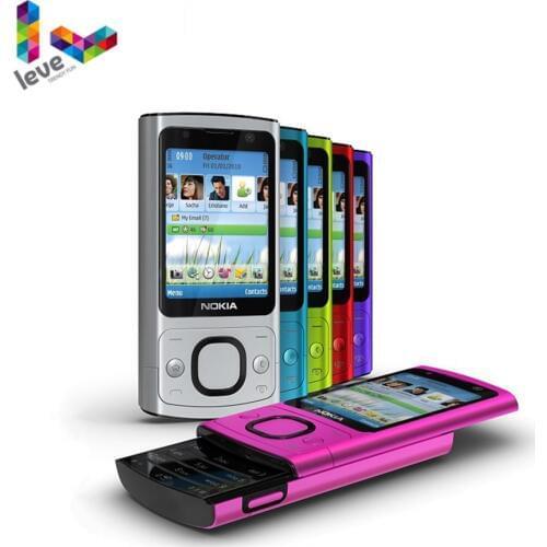 Nokia 6700 Slide Phone 6700S Camera 5.0MP Bluetooth Java Unlocked and Used Mobile Phone