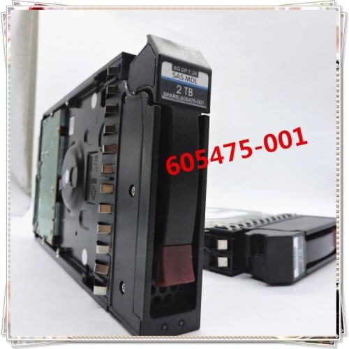 New for 605475-001 AW555A 604081-001 P2000 2T SAS 3.5 7.2K 3 year warranty