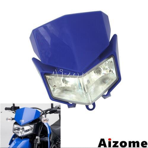Motocross Headlight Fairing For Kawasaki D Tracker X 250 KLX250S 2009-2018 2019 KLX250SF 2009-2010 Dirt Bike Twin Bulb Headlamp