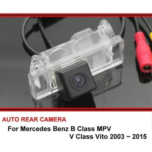 Fisheye For Mercedes Benz B Class MPV Vito Class 2003 - 2015 Car Reverse Backup Rearview Parking Rear View Camera Night Vision