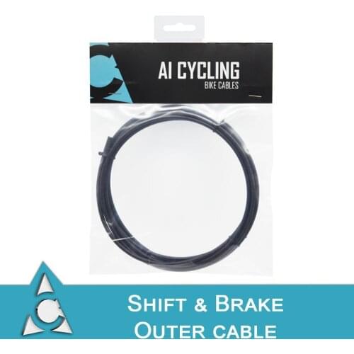 Bike SHIFT & BRAKE OUTER CABLE Bicycle Brake Cables Shift Cable 4mm/5mm MTB Road Bike Shifter Brake Cable Line Pipe