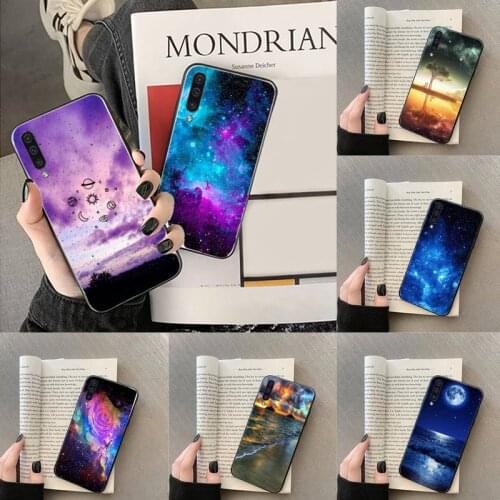 Fantasy landscape gorgeous Soft Phone Cover For Samsung S6 S7 edge S8 S9 S10 e plus A10 A50 A70 note8 J7 2017