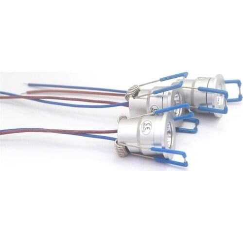 High Quality 5W Dimmable Mini LED Downlight mini COB LED Spot light LED Ceiling Lamp Silver body CE RoHS Free Shipping