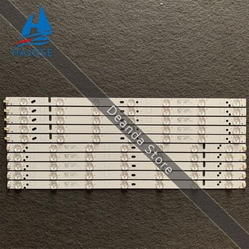 1set=10Pcs LED Backlight strip 14 lamp For ZDCX50D14R-ZC14F-02 01 ZDCX50D14L-ZC14F-02 303CX500033 LT-50E350 LT-50E560 CX500DLEDM