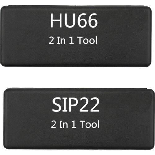 1PC Lishi 2 in 1 HU92 HU66 TOY48 HU100R HU100 HU101 HY22 HON66 SIP22 HU83 TOY48 Locksmith Tools for All Types