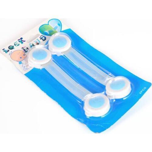 2pcs ABS Multifunctional Safety Locks Straps For Cabinet Door Drawer Refrigerator Baby Safety Locks Strap Baby Safe Protection