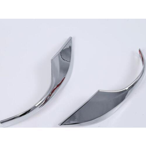 2PCS ABS Chrome Car Side Door Rearview Mirror Protect Strip Cover Trim Moldings For TOYOTA C-HR 2017 Car Styling Accessories