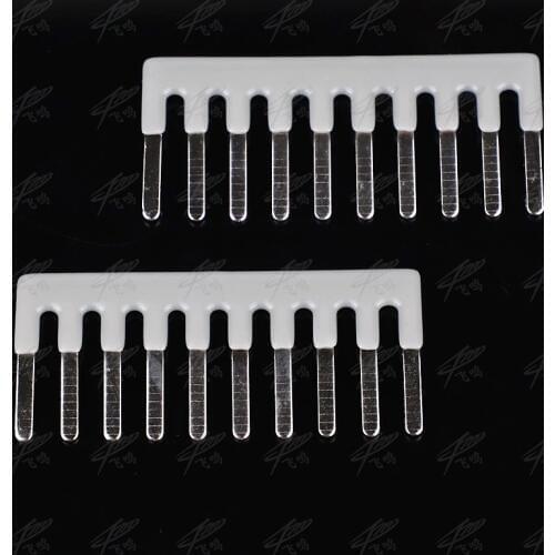 5pcs/lot EB 10-5 Insert-pull Bridging Matching UK-3N UKK3 MBKKB-2.5 Screw Terminal Blocks Side Adaptor Copper Jumpers