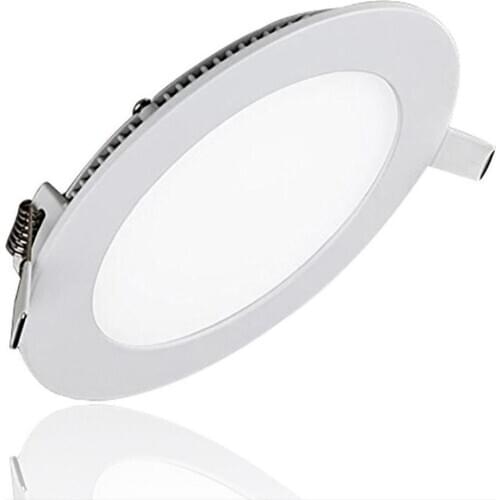 6500K Ultra-thin and Dimming LED Round Panel Lamp Light 3W (Hole Size:7-8CM)