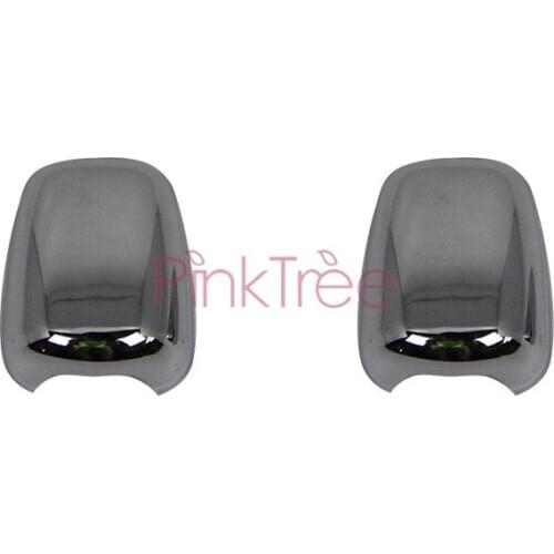 Chrome Car Window Wiper Washer Spray Nozzle Cover Trim For KIA Sportage 2007 2008 2009 2010Car Styling Accessories