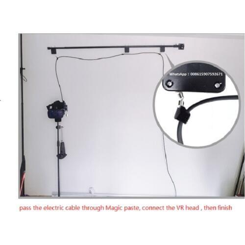 HTC VIVE bracket VR glasses cable bracket rope automatic retrawire ake-up reel special wire anti-winding line suspension tractor