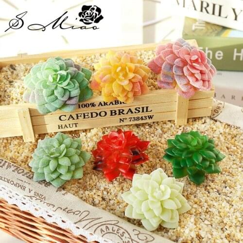 Simulation Succulent Plants Potted Creative Desktop Decoration Shop Shooting Props Home Living Room Office Desk Accessory Craft