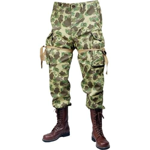 WWII WW2 US 101ST Air Force M42 Uniforms Trousers Paratroopers Pacific Duck Camouflage Pants