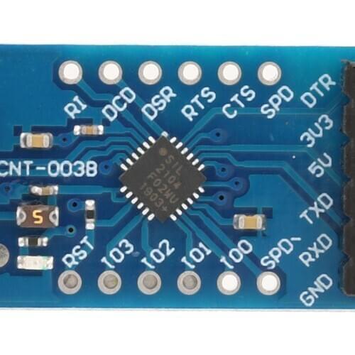 Module Serial Converter CP2104 USB 2.0 to TTL UART 6PIN Module Serial Converter Board Module with Wire