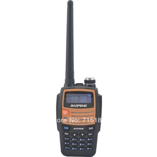 New Baofeng BF-530I VHF136-174MHz & UHF400-520MHz Dual Band 5W 128CH FM walkie talkie with Free Earphone Portable Two-way Radio