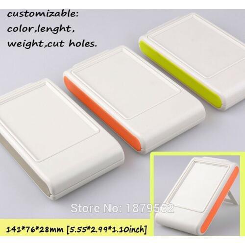 [3 colors] One pcs 141*76*28mm plastic electrical box handheld ABS junction enclosure for electrical project outlet control box
