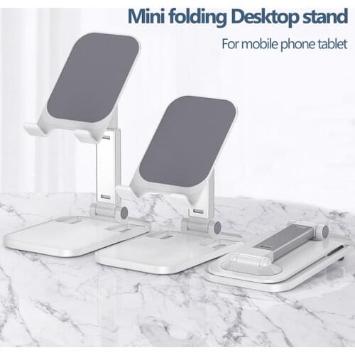 Adjustable Desk Tablet Stand Support Universal Mobile phone bracket folding lazy Holder for iPad Huawei Xiaomi Samsung Holders