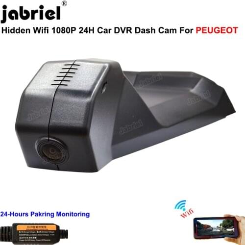 Hidden WIFI 1080P 24H Dash Cam Car Dvr EDR for Peugeot 4008 5008 3008 DS4 DS5 DS5LS DS6 DS7 DS9 Citroen C2 C3 C4 C5 C6 berlingo
