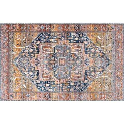 Vintage Moroccan Rug, Used In The Family Living Room Bedroom Bedside Persian Rug Coffee Table Mat Bohemian Carpet Floor Mat