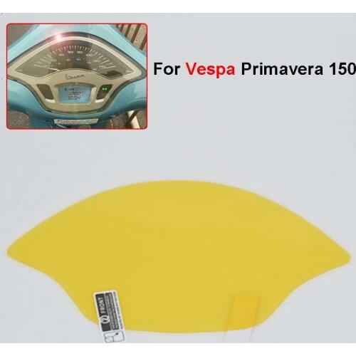 For Vespa Primavera 150 Cluster Scratch Screen Protection Film Speedometer Dashboard Screen Protector