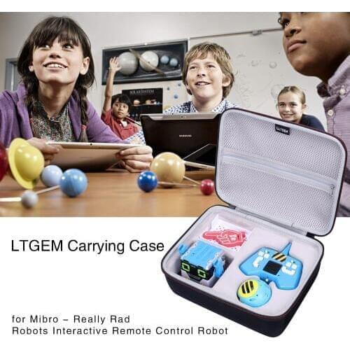 LTGEM Carrying Hard Case for Mibro Really Red Robots Interactive Remote Control Robot