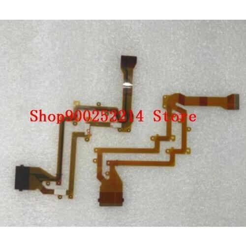 2PCS/NEW LCD hinge rotate shaft Flex Cable for Pansonic HC-V100 HC-V110 HC-V130 HC-V210 V100 V110 V130 V210 Video Camera