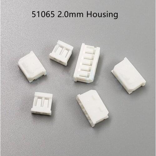51065 2.0mm Connector Male Plug Plastic Shell Housing 2/3/4/5/6/7/8/9/10P
