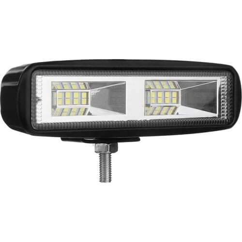 6 Inch 48W 16 Led Work Light Bar Flood Beam Bar Car Suv Off Road Driving Fog Lamp Ip68