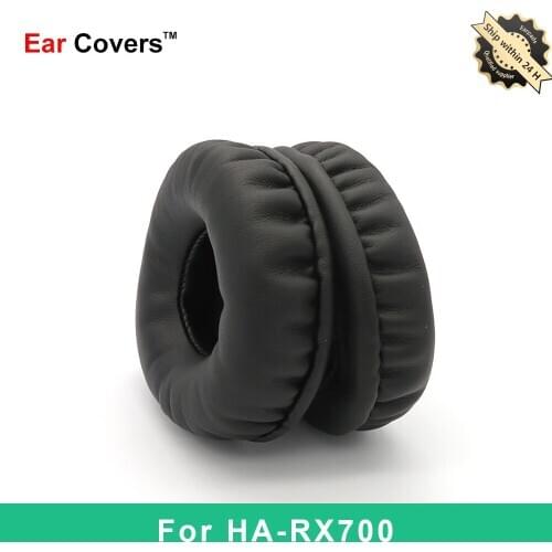 Ear Pads For JVC HA RX700 HA-RX700 Headphone Earpads Replacement Headset Ear Pad PU Leather Sponge Foam