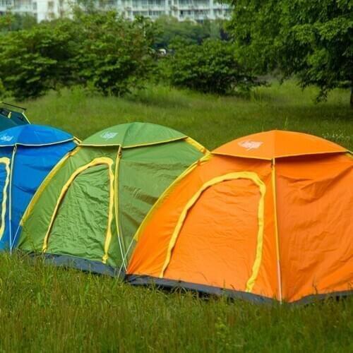 Automatic Up Tent Automaticly Open Tent 2-3 People Outdoor Hiking Tents Backpack Tent Portable Waterproof Family Travel Tent