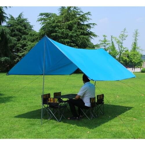 New Shipping Large Camping Tent Outdoor Waterproof and Rainproof Fishing Sunscreen UV Protection Camping Line Beach Awning