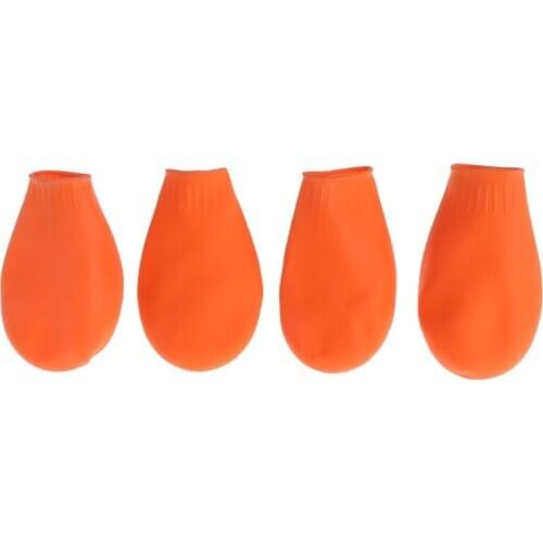 Pets Boots Waterproof Rubber Rain Shoes Non Slip Outdoor Dog Puppy Candy Color