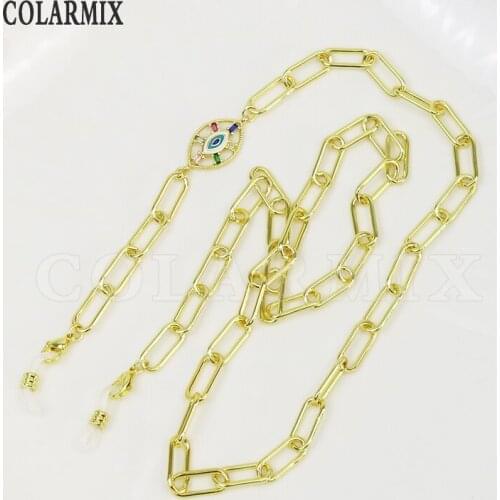 3 Pcs Sun-glasses chain Punk chain Glass chain Eyes charms Mask chain Sun-glasses chain 9048