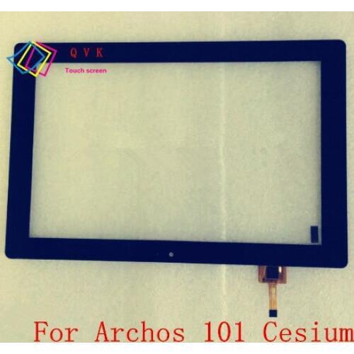 Black 10.1" Inch for Archos 101 Cesium tablet pc touch screen panel Digitizer Glass sensor replacement