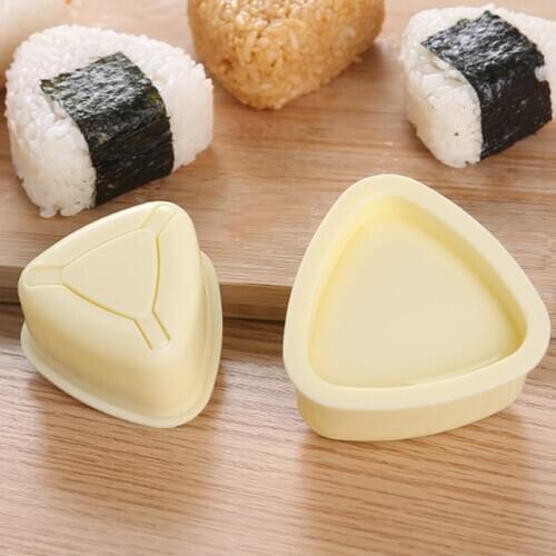 Triangular Shape DIY Sushi Mold Onigiri Rice Ball Food Press Sushi Maker Japanese Home Kitchen Sushi Bento Tool