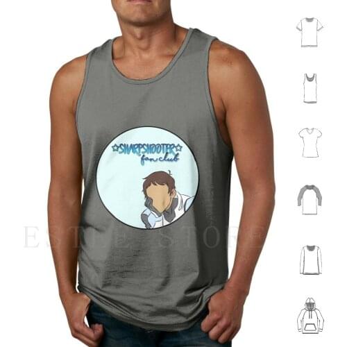 Sharpshooter Fan Club Tank Tops Vest Sleeveless Lance Mcclain Voltron Legendary Sharpshooter Fan Club Membership Klance Vld