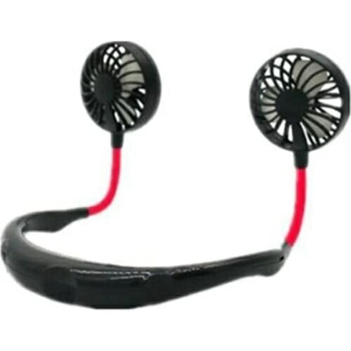 Wearable Lazy Sports Halter Fan Mini Hanging Neck Fan USB Rechargeable Cover Halter Sports Fan Air Cooler Outdoor