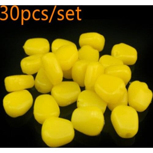 Silicone Corn Smell Soft Bait Floating Water Corn Carp Fishing Lures With the Cream Smell of Artificial Rubber Baits