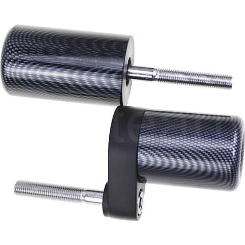 Motorcycle Carbon Fiber Look Frame Sliders Falling Protection Anti Crash Pads For Kawasaki Ninja ZX6R 2007-2008 ZX 6R 07 08