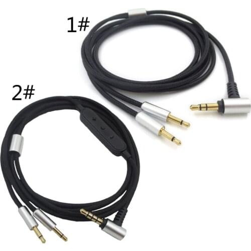Replacement Earphone Cable for sennheiser- HD202 HD477 HD497 Headset Audios Cord 77HA