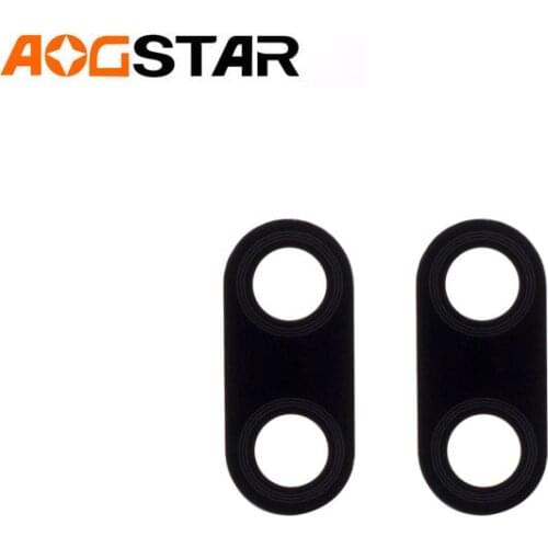 2pcs 100% New Retail Back Rear Camera Lens Camera Cover Glass With Adhesives For huawie Honor 10