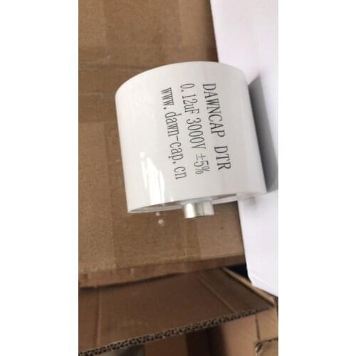 High frequency machine 0.12UF 3000V AC 4000V DC 120NF resonant capacitor 65*55MM