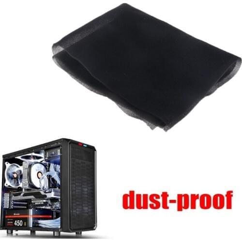 500x400x3/5MM DIY Computer Dust Filter Mesh PC Case Fan Cooler Dustproof Cover Sponge 60PPI