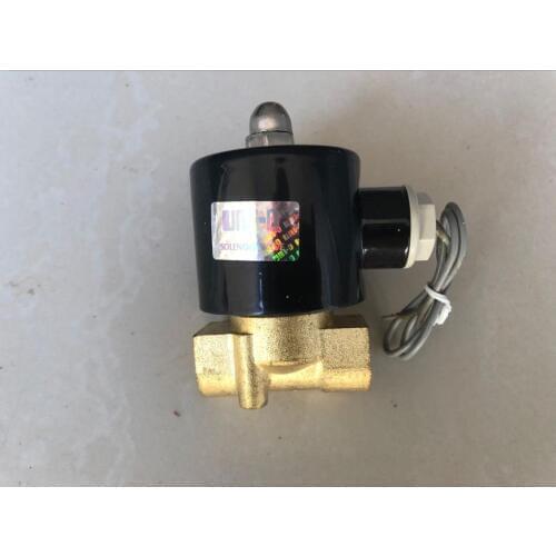 DC12V DC24V AC110V AC220V New 3/8" Brass Electric Solenoid Valve Water Air N/C 2W-10