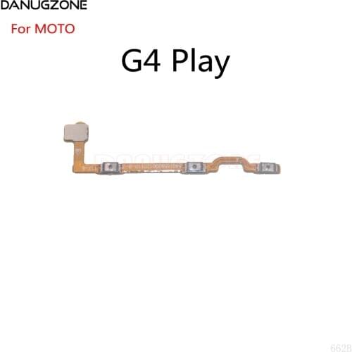 Power Button Switch Volume Button Mute On / Off Flex Cable For Motorola MOTO G4 Play