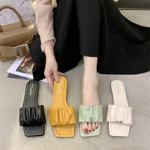 Summer Women Slippers Brand Ladies Sandals Outdoor Beach Flip Flop Open Toe Flat Casual Shoes Flat Fashion Female Slides